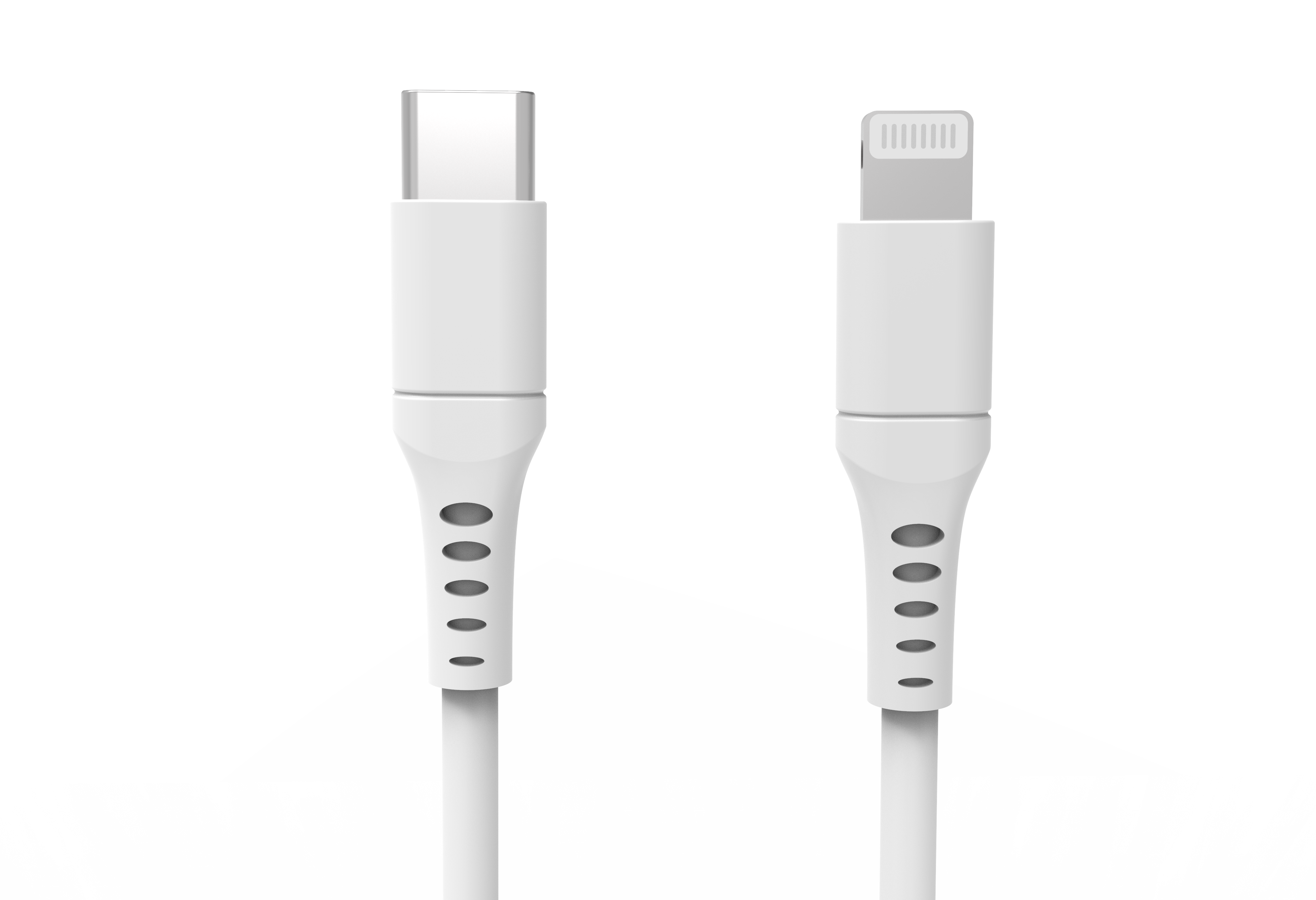 20-W-Power-Delivery-USB-C-Schnellladegerät mit 2-m-Kabel für Apple-Geräte