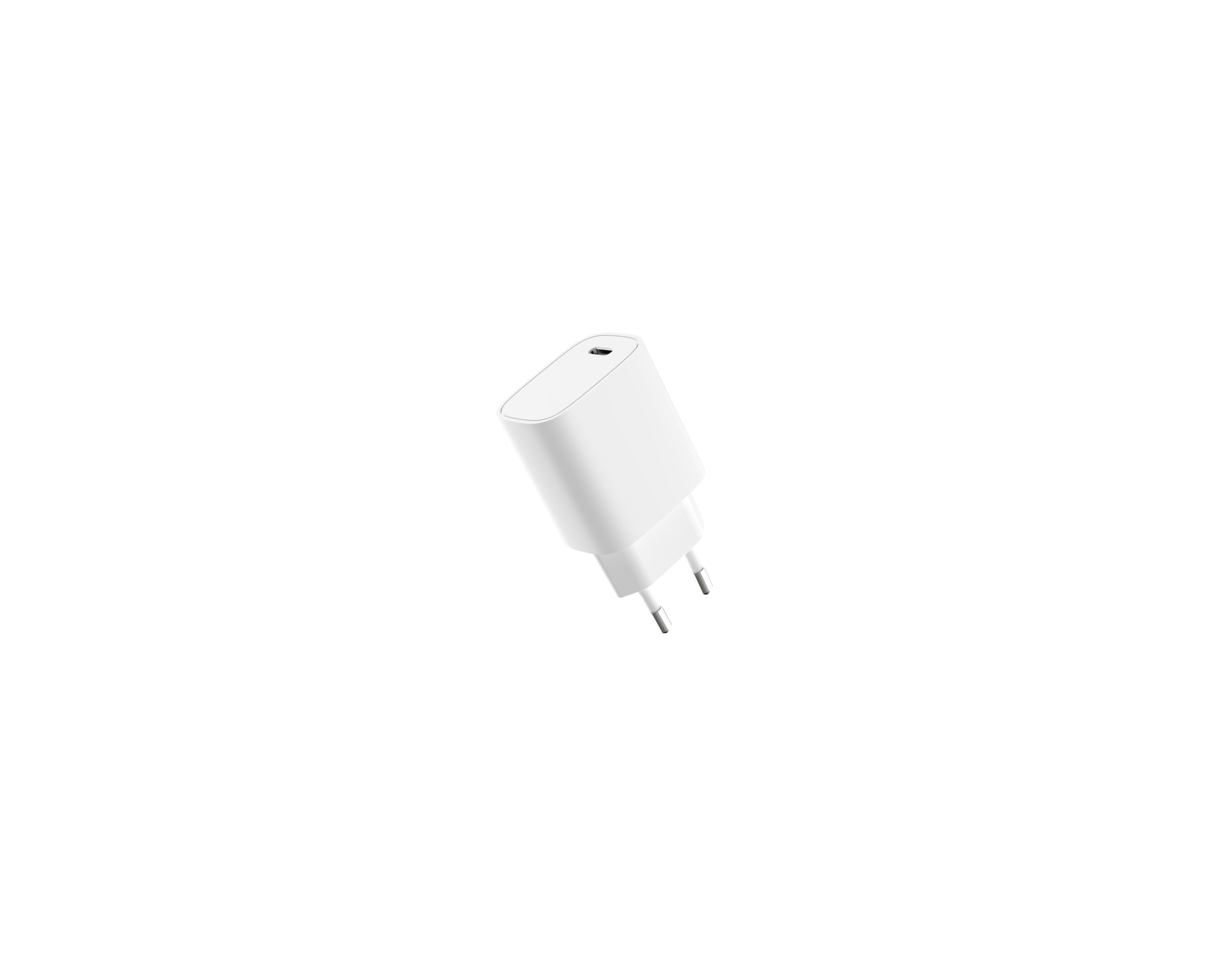 20-W-Power-Delivery-USB-C-Schnellladegerät mit 100-W-2-m-USB-C-auf-USB-C-Kabel für Android-Geräte