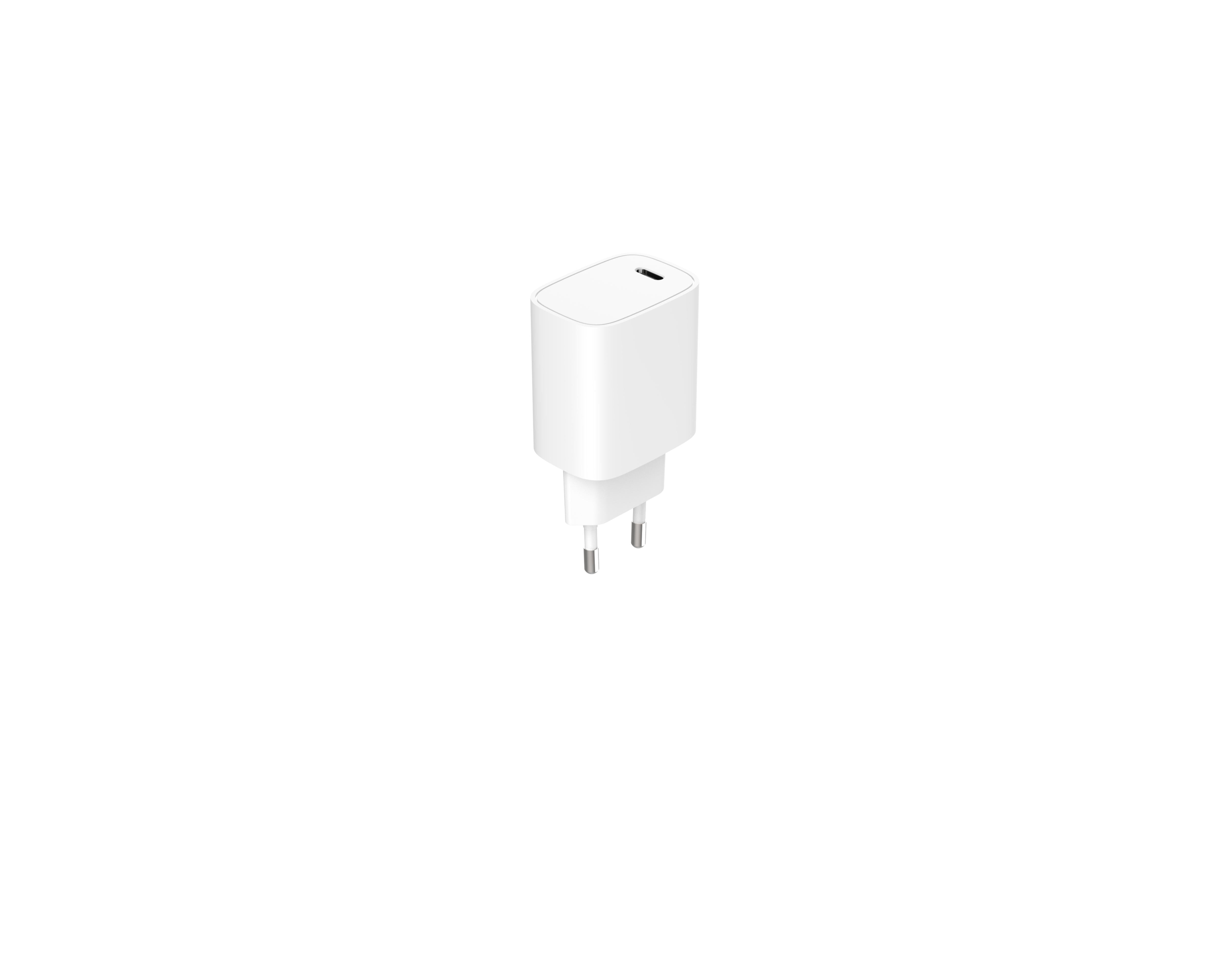 20-W-Power-Delivery-USB-C-Schnellladegerät mit 100-W-2-m-USB-C-auf-USB-C-Kabel für Android-Geräte