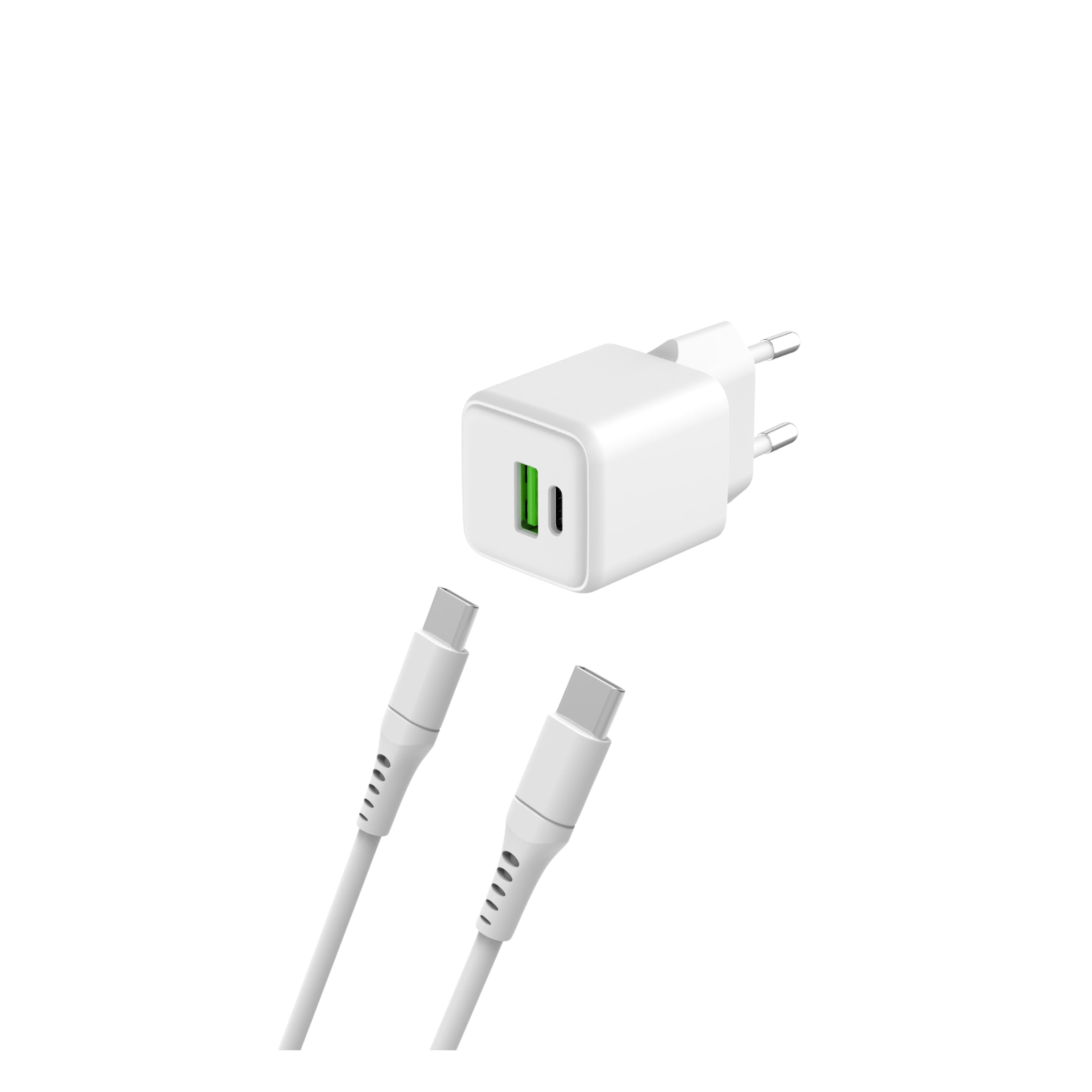 Double Chargeur Rapide Universel (Android/iPhone 15/Samsung/Xiaomi...)