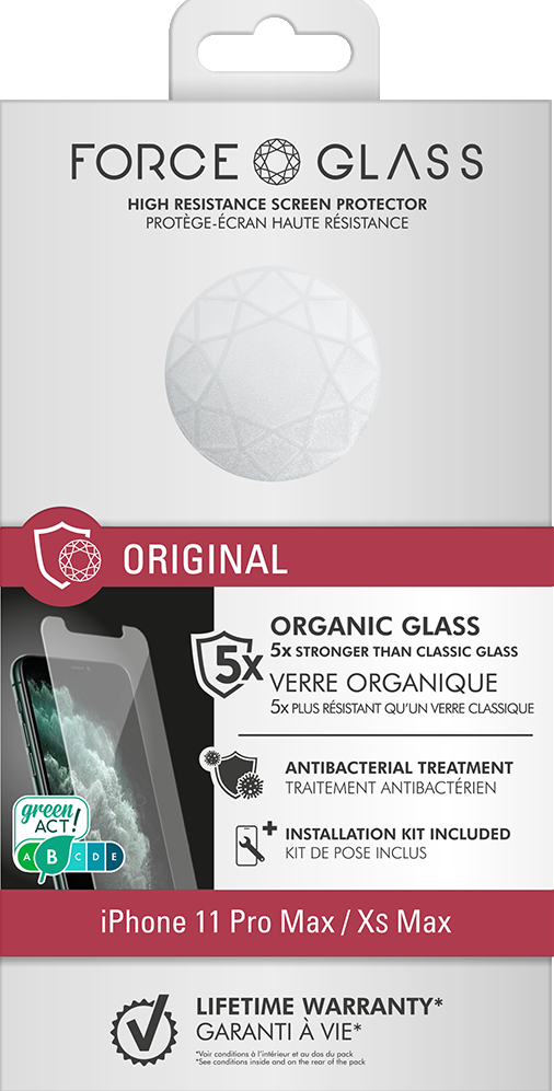FORCE SCREEN PROTECTOR - GLASS FOR IPHONE 
