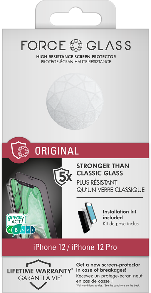 FORCE SCREEN PROTECTOR - GLASS FOR IPHONE 