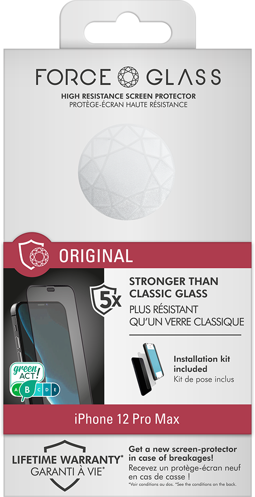 FORCE SCREEN PROTECTOR - GLASS FOR IPHONE 