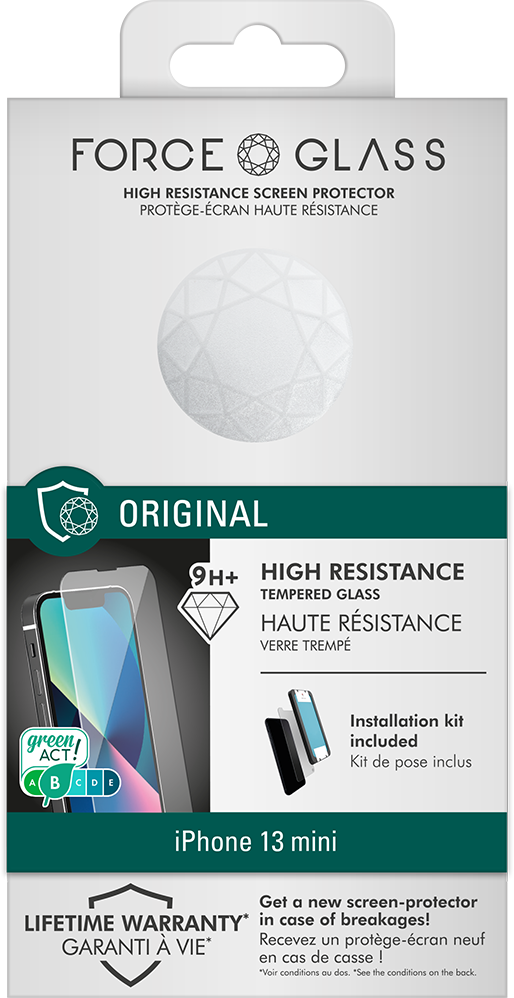 FORCE SCREEN PROTECTOR - GLASS FOR IPHONE 