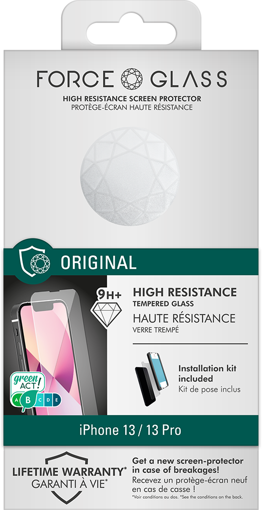 FORCE SCREEN PROTECTOR - GLASS FOR IPHONE 
