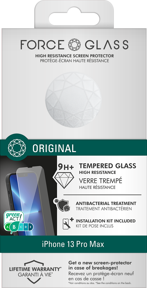 FORCE SCREEN PROTECTOR - GLASS FOR IPHONE 